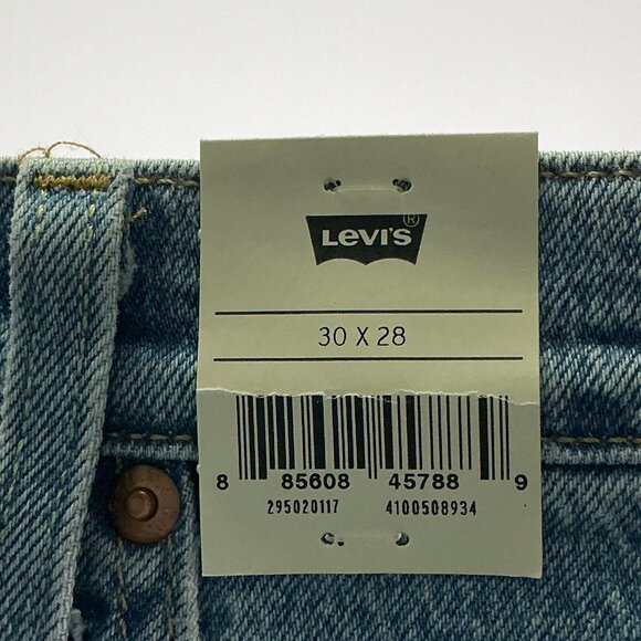 Levi's 501 Women's Size 30x28 Blue Skinny Jeans NWT - Picture 5 of 5